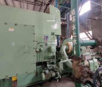 東元西屋配空壓機650KW電機現(xiàn)場保養(yǎng)，更換軸瓦